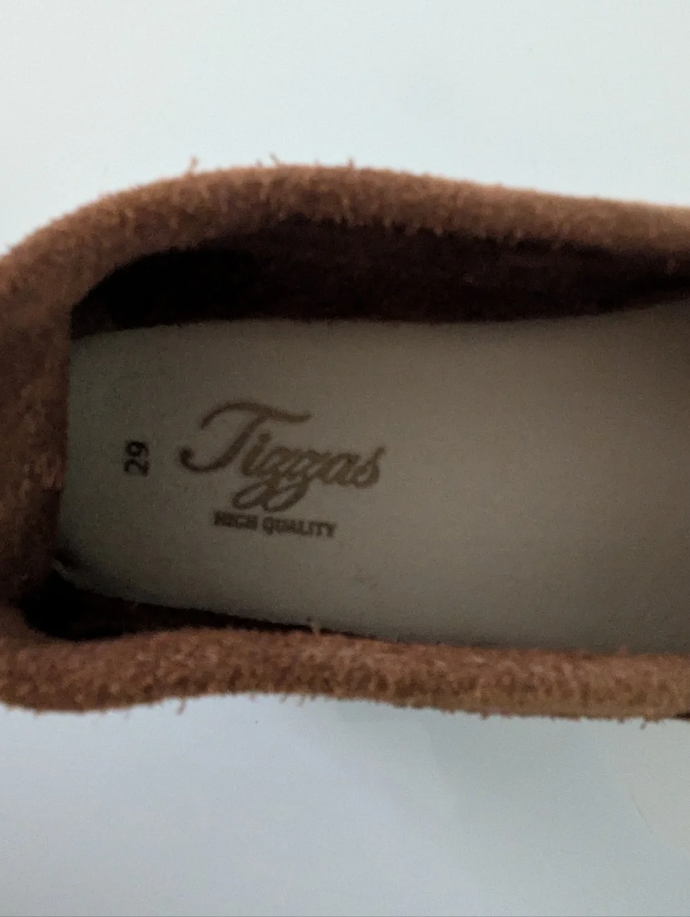 Suede Leather Espadrilles Loafers Kids Size 12